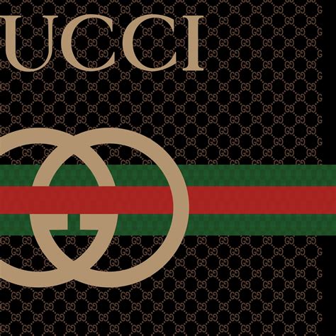 printable gucci logo pattern.